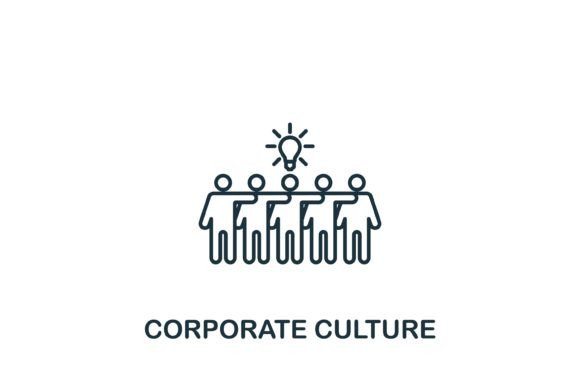 Corporate Culture Icon: A Versatile Business Symbol