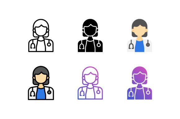 Discover the Versatile Doctor Woman Icon