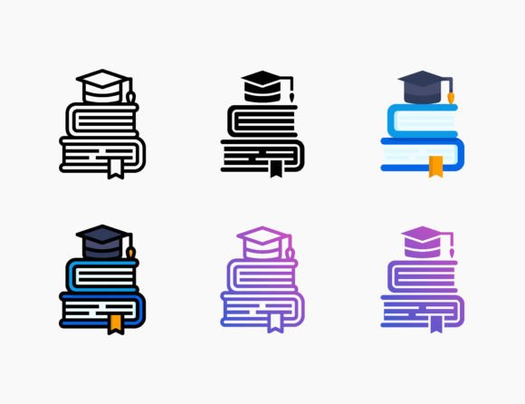 Education Book Icon: A Versatile Tool for Creative and Professional Use