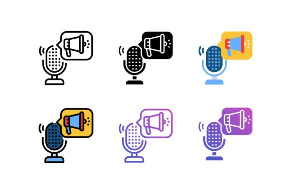 Enhance Your Brand with the Versatile Promotion Podcast Icon