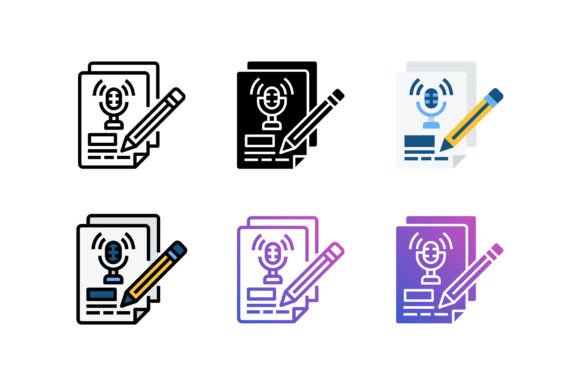 Enhance Your Podcast Brand with Write Content Podcast Icons