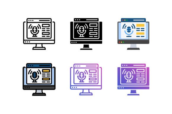Enhance Your Website with Stylish and Versatile Podcast Icons
