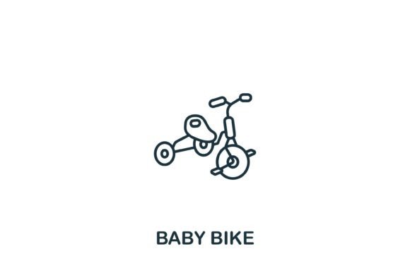 Exploring the Versatile Baby Bike Icon for Creative Projects
