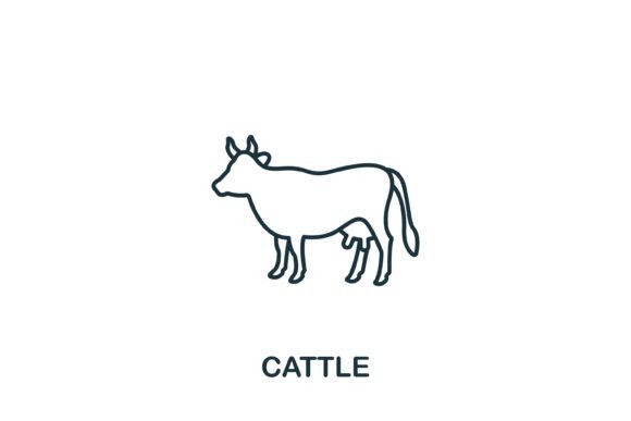Exploring the Versatility of Cattle Icon for Design Projects