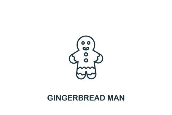 Gingerbread Man Icon: A Versatile Symbol for Modern Design