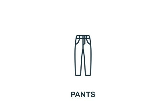 Pants Icon: A Versatile Design Element