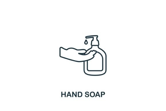 Strategic Use of Hand Soap Icon for Enhanced Branding and Communication