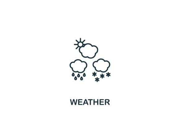 Strategic Use of Weather Icon for Enhanced Visual Communication