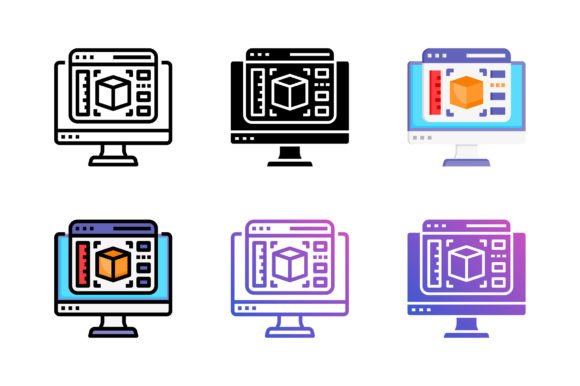 Unlocking Creativity with 3D Design Icons: A Versatile Tool for Modern Designers